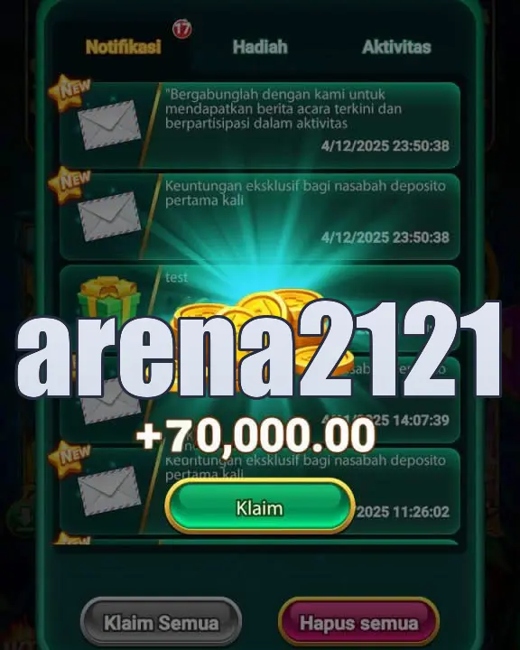 arena2121 Masuk